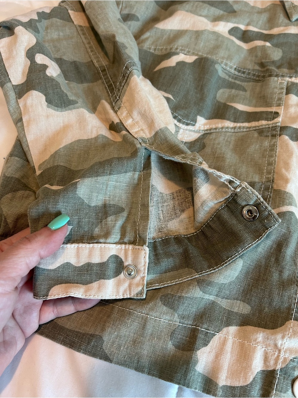 ZARA Linen Cropped Jacket - Picture 8 of 11